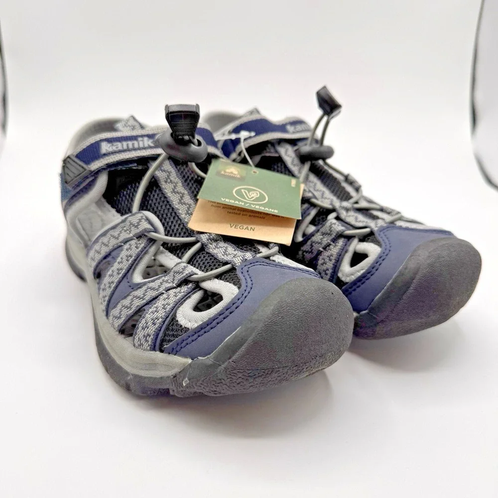 Kamik  Islander 2 Women's 5 Navy Marine Blue Sandals -‎ HK2249 Hiking Outdoors